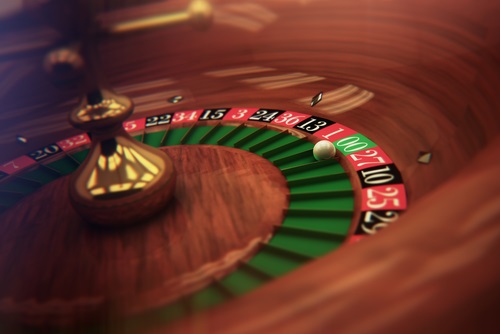 image of American roulette table